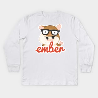 Ember JS logo Kids Long Sleeve T-Shirt